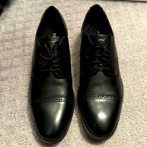 Cole Haan - Men’s Jefferson Grand OS, Cap Toe, Black, Size 9